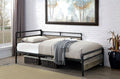CM1220 Latitude run vidar sand black metal pipe design industrial twin daybed