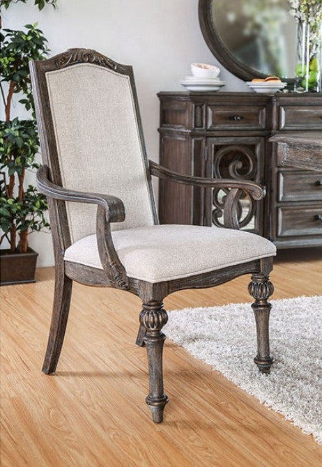 CM3150AC-2PK Set of 2 august grove abbottstown arcadia rustic natural tone finish wood arm chairs