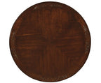 CM3212RT-5PC 5 pc elana brown cherry finish wood 48" round dining table set