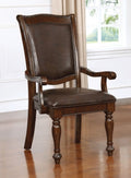 CM3350-AC-2PK Set of 2 Alcott hill montcalm alpena brown cherry finish wood dining arm chairs
