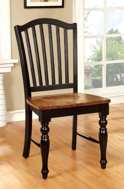 CM3431SC-2PC Set of 2 Hokku designs tanner mayville vintage oak finish wood dining chairs