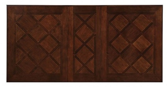 CM3453T-7pc 7 pc Astoria grand dufrene sylvana brown cherry finish wood dining table set