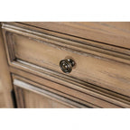 CM3577SV  Copper grove baghdati patience natural finish wood storage cabinet server buffet