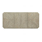 CM3600T-9PC 9 pc Initial lab tandor holcroft antique white finish wood dining table set