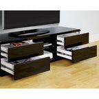CM5530BK-TV Cerro modern style black high gloss tv stand