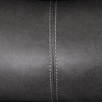 CM6982-DG 3 pc gatria ii grey breathable leatherette sectional sofa with recliner ends