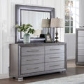 CM7468GY-D  Rosdorf park Raiden weathered grey finish 6 drawer dresser