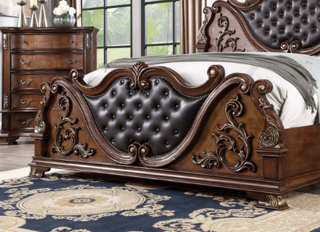 CM7478CH-4PC 4 pc Astoria grand esperanza brown cherry finish wood