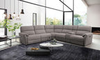 CM9928SM-PM 3 pc Osanna warm grey boucle fabric sectional sofa with power recliner ends power adjustable headrests