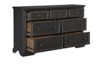 Homelegance 1647-4PC 4 pc Darby home co bolingbrook charcoal finish wood bedroom set with drawers
