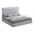 Best Master Denver 4-Piece White Lacquer Queen Bedroom Set – Denver-Q-4PC