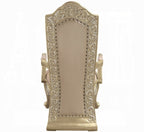 Acme DN00467 7 pc Astoria grand Vatican light gold and champagne finish wood french inspired grand dining room set