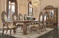 Acme DN00477 7 pc Astoria grand constantine antique gold finish wood french inspired baroque ornate dining table set