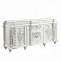 Acme DN00682  Vanaheim antique white finish wood 18th century french inspired baroque ornate dining buffet server sideboard cabinet