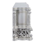 Acme BD00686 Astoria grand valkyrie gray finish wood french inspired ornate bedroom dresser console cabinet