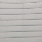 Acme DN00814 7 pc Orren ellis elizaveta white high gloss finish wood faux diamonds inlay dining table set