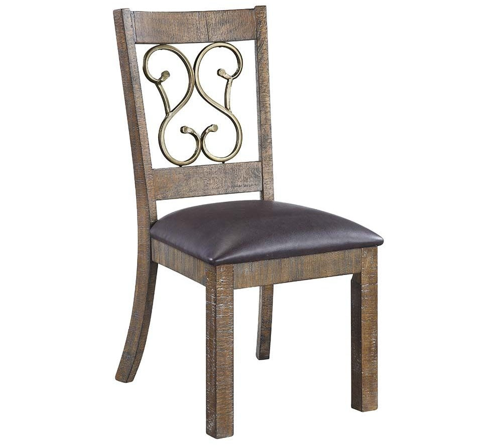 Acme DN00980 6 pc Raphaela weathered cherry finish wood farmhouse style dining table set with bench