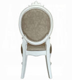 Acme 61130-DN01389-90 7 pc Astoria grand welton versailles bone white wash finish wood dining table set