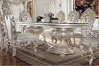 Acme DN01494-7PC 7 pc Astoria grand Sandoval champagne finish wood 18th century french inspired baroque ornate dining table set