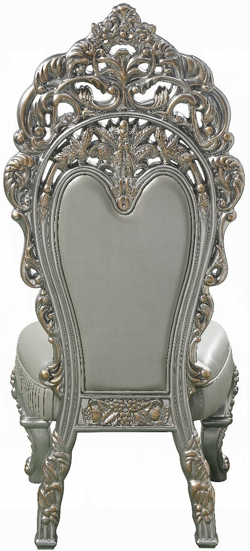 Acme DN01494-7PC 7 pc Astoria grand Sandoval champagne finish wood 18th century french inspired baroque ornate dining table set