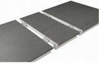 Acme DN02273-7PC 7 pc Katia weathered grey and white finish wood dining table set