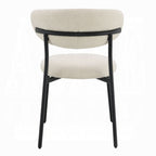 Acme DN03675-77-7PC 7 pc Jirina travertine look finish wood 79" oval double pedestal dining table set