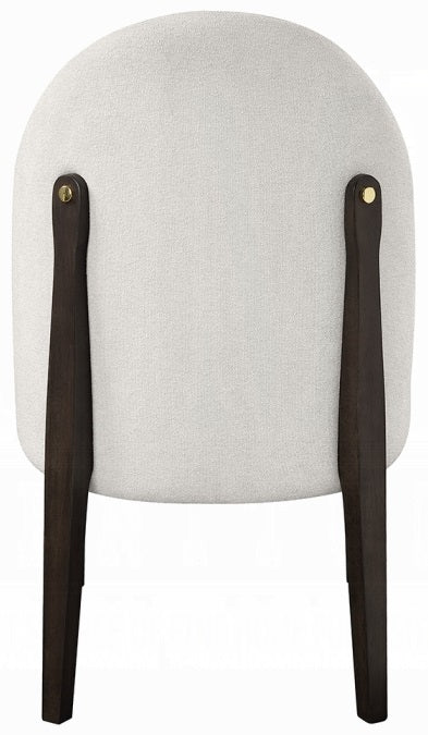 Acme DN03940-7PC 7 pc Clayten espresso finish wood marble top dining table set