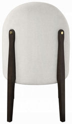 Acme DN03940-7PC 7 pc Clayten espresso finish wood marble top dining table set