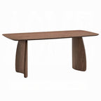 Acme DN04165-5PC 5 pc Hadasa walnut finish wood mid-century modern dining table set