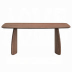 Acme DN04165-5PC 5 pc Hadasa walnut finish wood mid-century modern dining table set