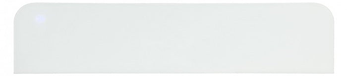 FM-AC8010WH-TV Luken 71" wide white finish wood TV stand LED fireplace