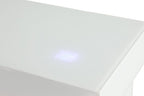 FM-AC8012WH-TV Dorrit 55" wide white finish wood LED fireplace with heat