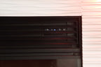 FM-AC8012WH-TV Dorrit 55" wide white finish wood LED fireplace with heat