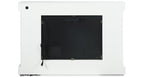FM-AC8012WH-TV Dorrit 55" wide white finish wood LED fireplace with heat
