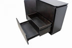 Sargans Mid-Century Modern Wood Buffet Sideboard Server Cabinet – FM30000BK-SV