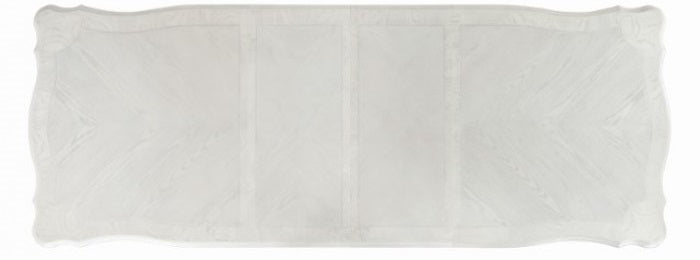 FM31000WH-7PC  7 pc Stella Mia ivory finish wood double pedestal dining table set Astoria grand