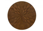 Hillerod Walnut Veneer Inlay Pedestal 59" Round Dining Table Set 5-Pc – FM32006WN-5PC