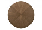 FM32011WN-RT-5PC 5 pc Raissa walnut finish wood tapered legs 52" round mid-century modern dining table set