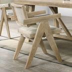 FM3221AK-T-5PC 5 pc Guisborough natural oak finish wood contemporary dining table set