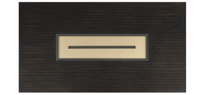 FM3401ES-7PC 7 pc Kenyada espresso finish wood contemporary geometric back design dining table set