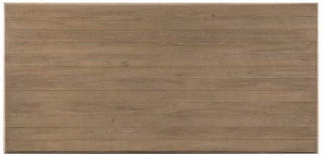FM39000AK-7PC 7 pc Chesapeake light white wash finish wood modern farmhouse style dining table set
