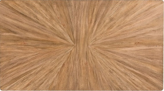 FM39002NT-7PC 7 pc Lakeside natural finish wood modern farmhouse style dining table set