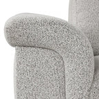 FM6014LG-PM 6 pc Hieronimus light grey chenille sectional sofa with power motion recliners and adjustable headrests
