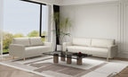 FM61000WH-2PC 2 pc A&J homes studio Elverum off-white boucle fabric sofa and love seat set