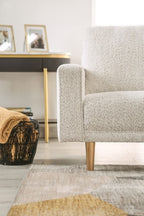 FM61000WH-2PC 2 pc A&J homes studio Elverum off-white boucle fabric sofa and love seat set