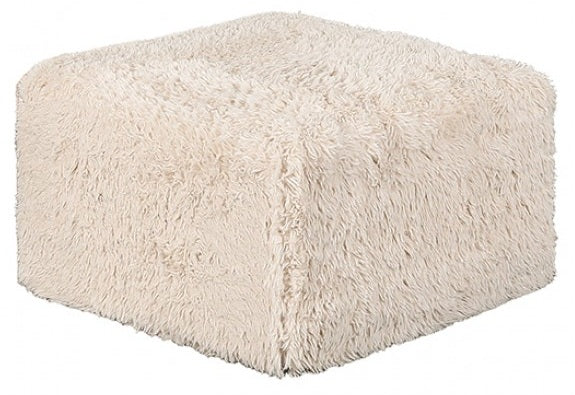 FM62102BG-6PC 6 pc Nappi beige faux fur modular sectional sofa compressed foam design