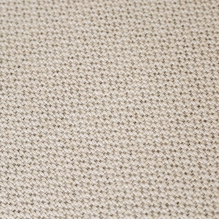 FM63007BG-RC 2 pc Gladbach beige cotton chenille fabric mid century sectional sofa with extendable back rest