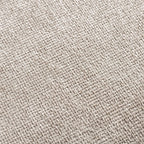 FM63007LB-LC 2 pc Gladbach light brown cotton chenille fabric mid century sectional sofa with extendable back rest