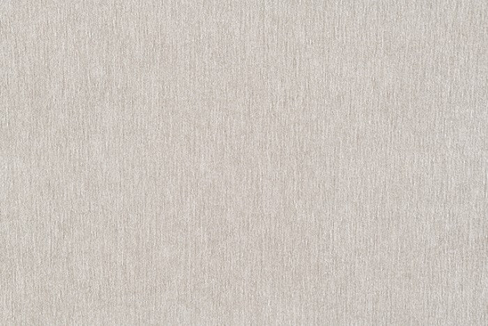 FM64008TP-2PC 2 pc Watton light grey fabric warm walnut finish wood trim sofa and love seat set
