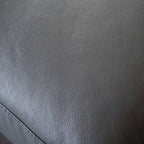 FM69005DG-LC 2 pc Vadso dark grey leather match sectional sofa set with chaise and adjustable headrests